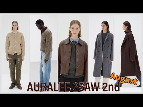 Leather coat tweed is coming soon! AURALEE 25AW What to Buy Video