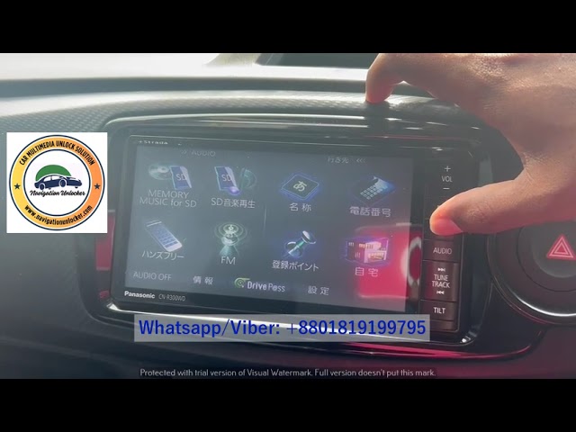 Panasonic Strada CN-R300WD , CN-S300D and more model SD Software