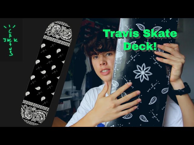 🌵TRAVIS SCOTT SKATE DECK🌵 UNBOXING AND REVIEW - YouTube