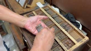 活版印刷を守るための「印刷をしない活字」。 | Kizuki.Japan