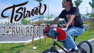画期的！スケートボードラック付き】T-Street 24inc BMX スケート