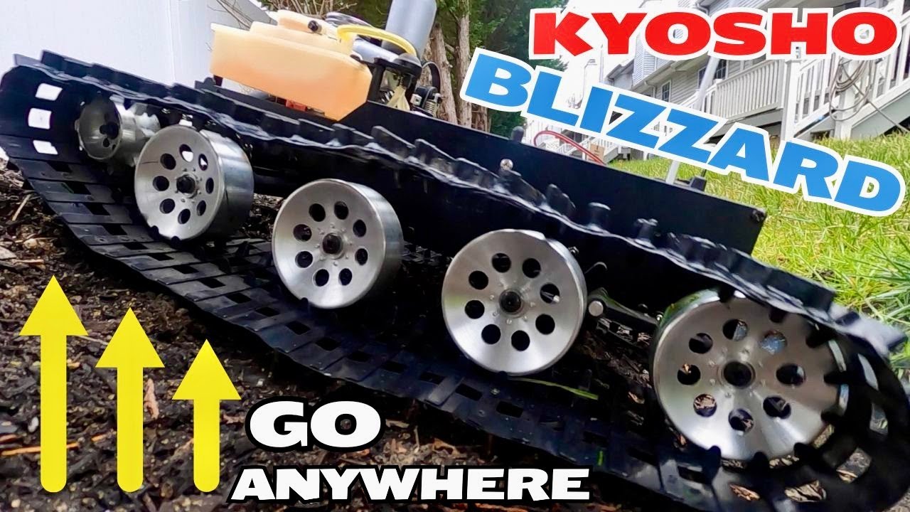 Ride on Kyosho Nitro Blizzard 京商 ニトロブリザード - YouTube