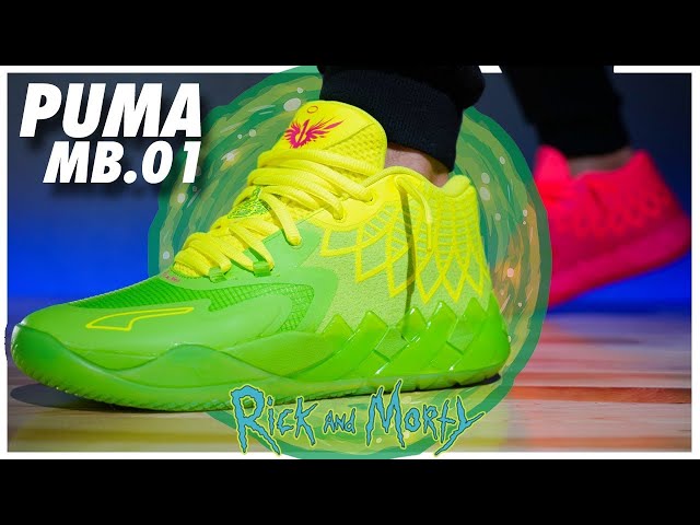 PUMA MB.01 Rick and Morty Sneakers - YouTube
