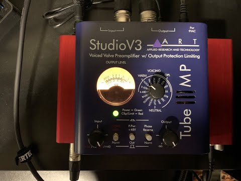 ART Tube MP Studio V3 Sound Test on Vocals - YouTube