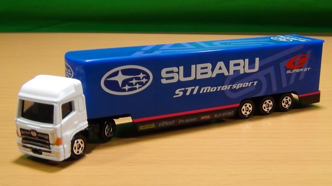 トイザらス限定 ロングトミカ SUBARU STI MOTARSPORT レーシング