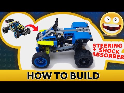 Quad (Lego 42164 Offroad Racer alternate) + How To Build