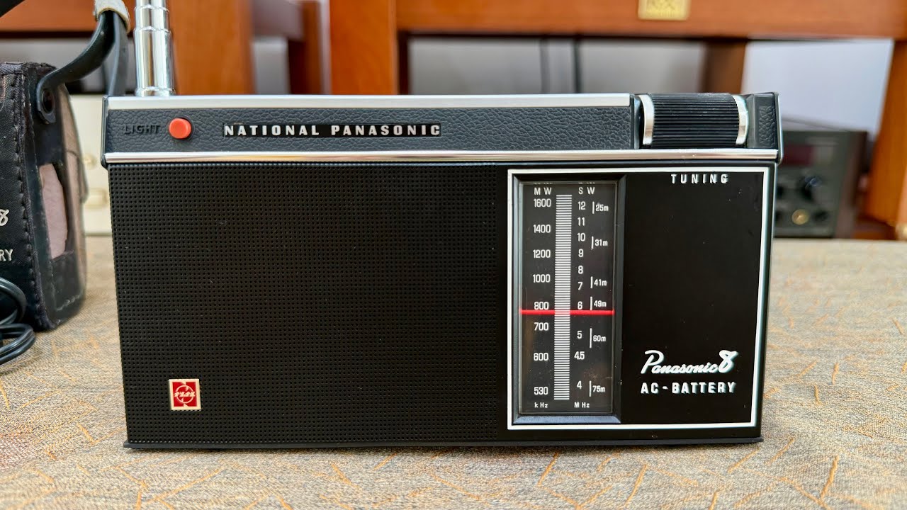 昭和レトロ Panasonic National R-8 トランジスターラジオ AMラジオ