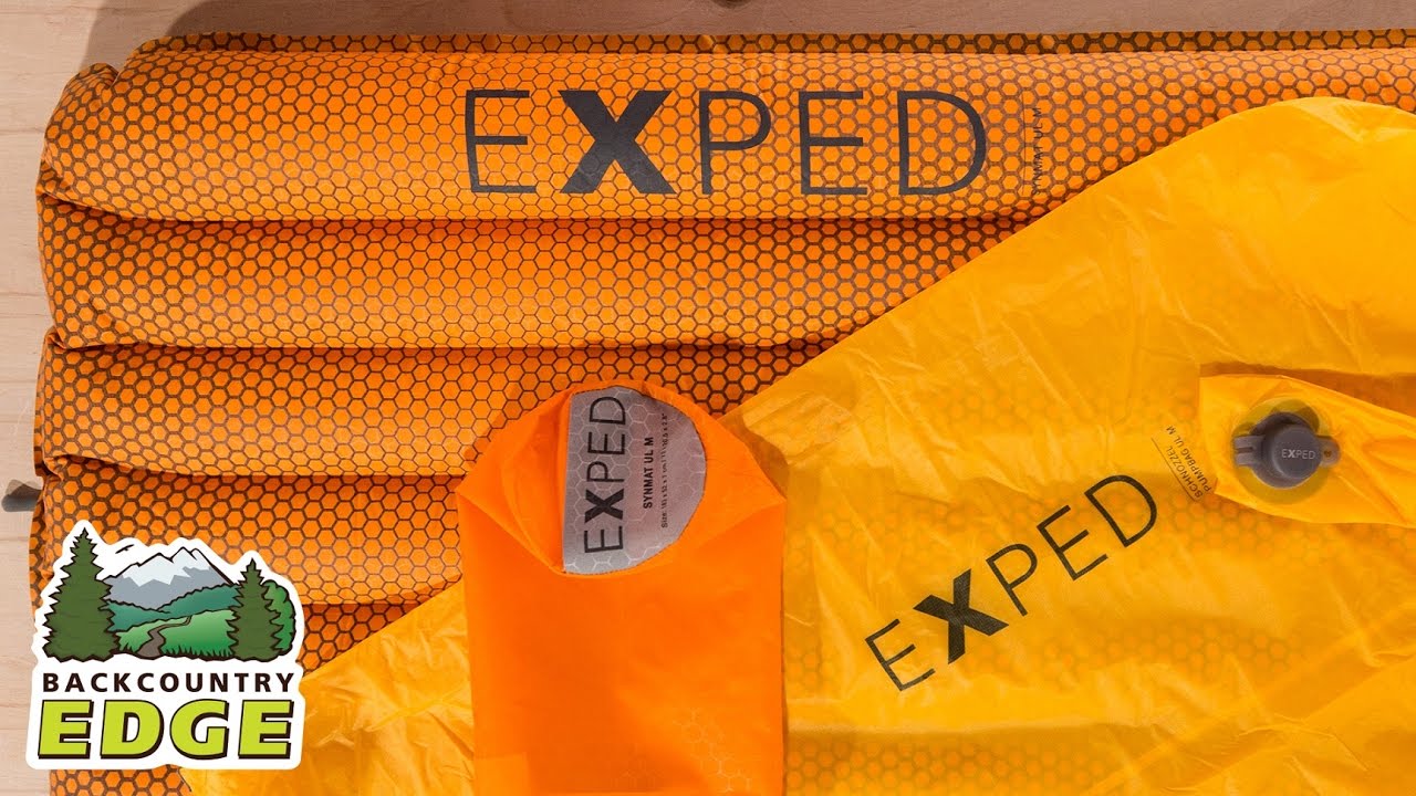 Exped SynMat UL Inflatable Sleeping Pad - YouTube
