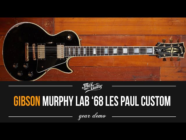 Murphy Lab expanding the range! Gibson Custom Shop '68 Les Paul