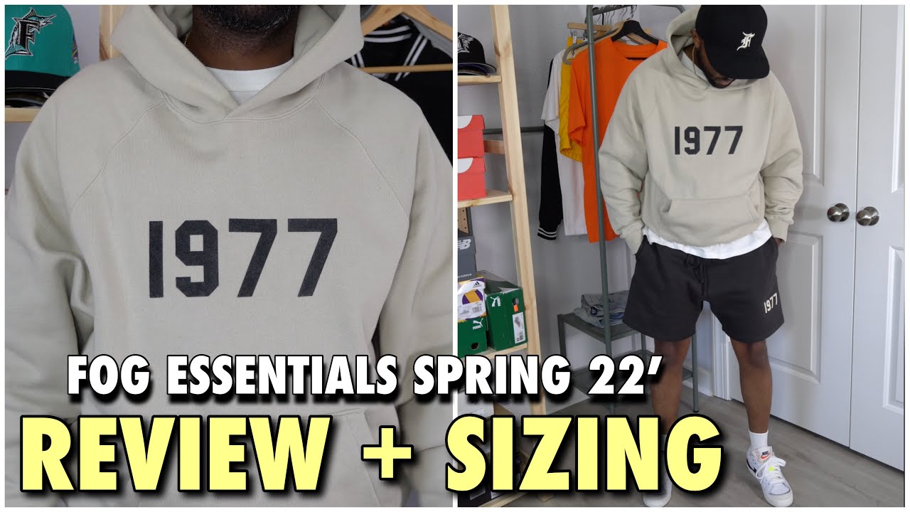 Fear Of God ESSENTIALS SPRING 22' COLLECTION REVIEW + SIZING - YouTube
