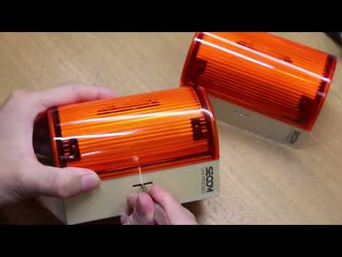 分解！セコムのフラッシュライトを観察 内部構造 - YouTube