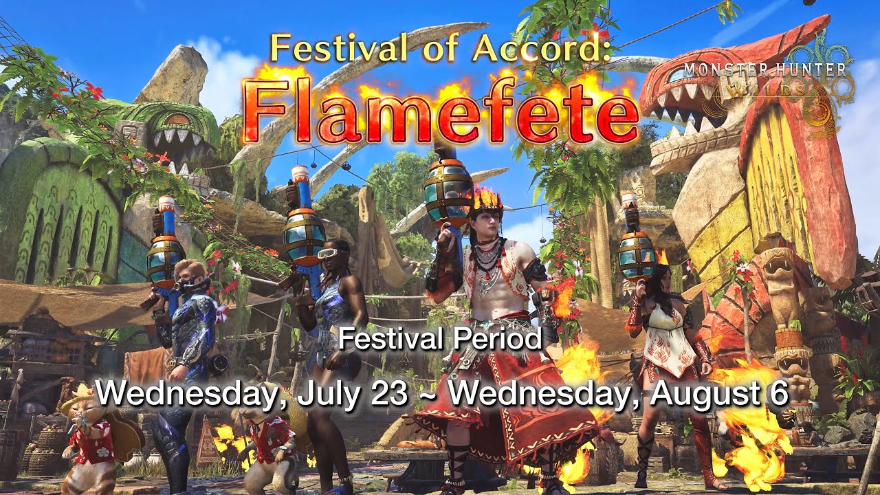Monster Hunter Wilds - Festival of Accord: Flamefete | Summer