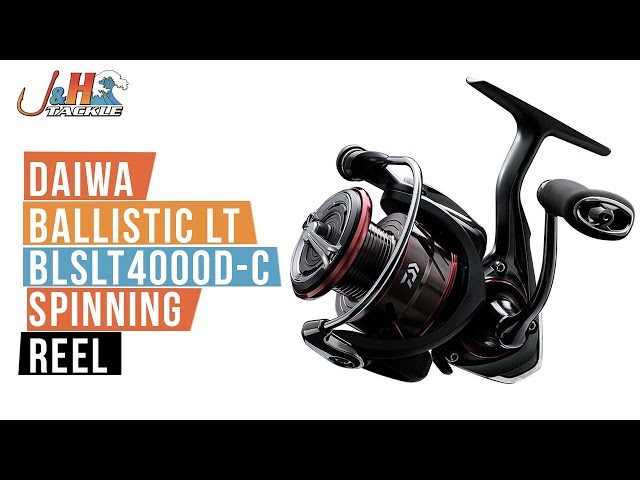 Daiwa Ballistic LT BLSLT4000D-C Spinning Reel | J&H Tackle - YouTube