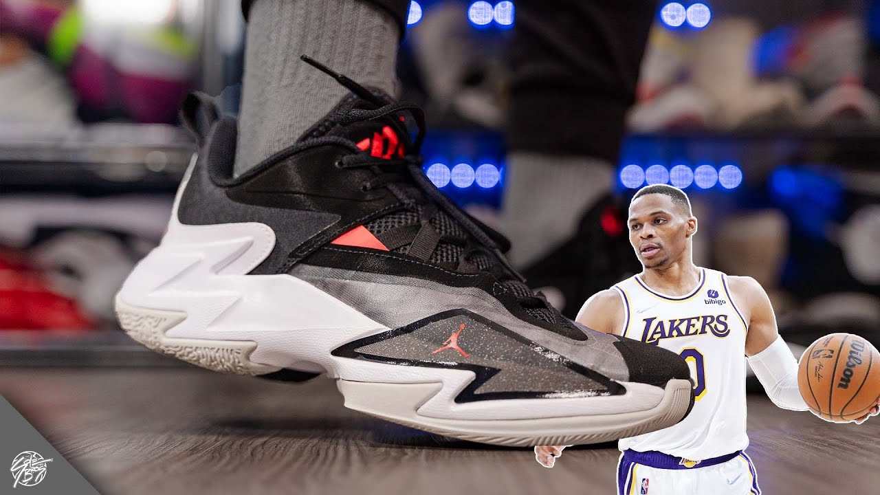 Jordan One Take 3 First Impressions! Russell Westbrook Shoe Take