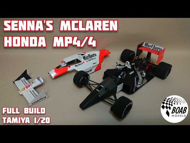 How to build the McLaren Honda Mp4/4 - Full build of Ayrton