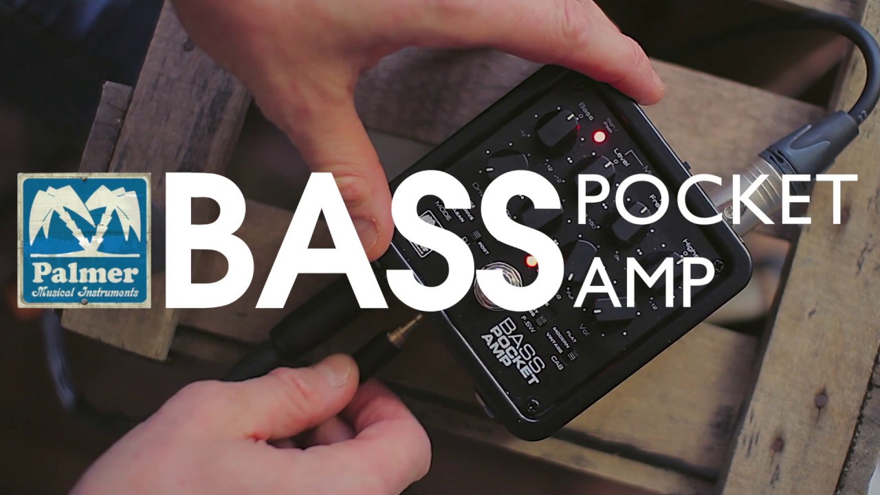 Pocket Amp Bass - Portable Bass Preamp - YouTube