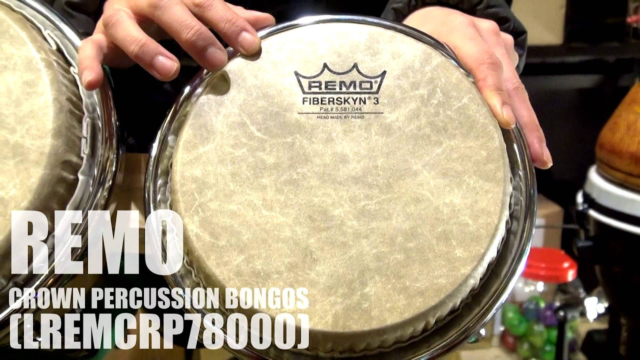 CROWN PERCUSSION ボンゴ Remo Crown Bongos | zZounds