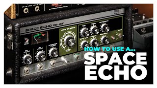 Why producers love the Roland RE-201 Space Echo and how to use