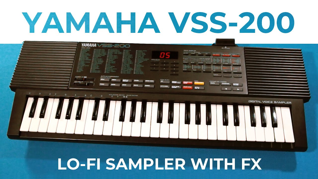 鍵盤楽器 Yamaha Digital Voice Sampler vss-33 鍵盤楽器 Yamaha