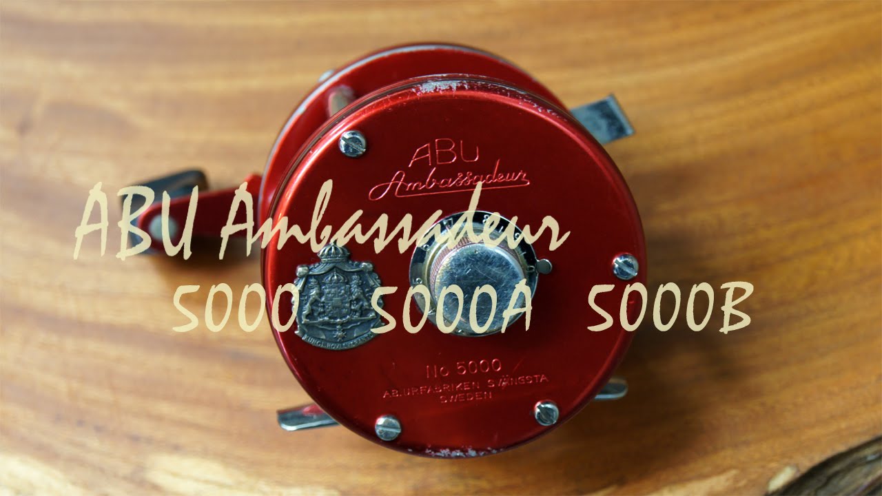 ABU Ambassadeur 5000 5000A 5000B 分解・組み立て - YouTube