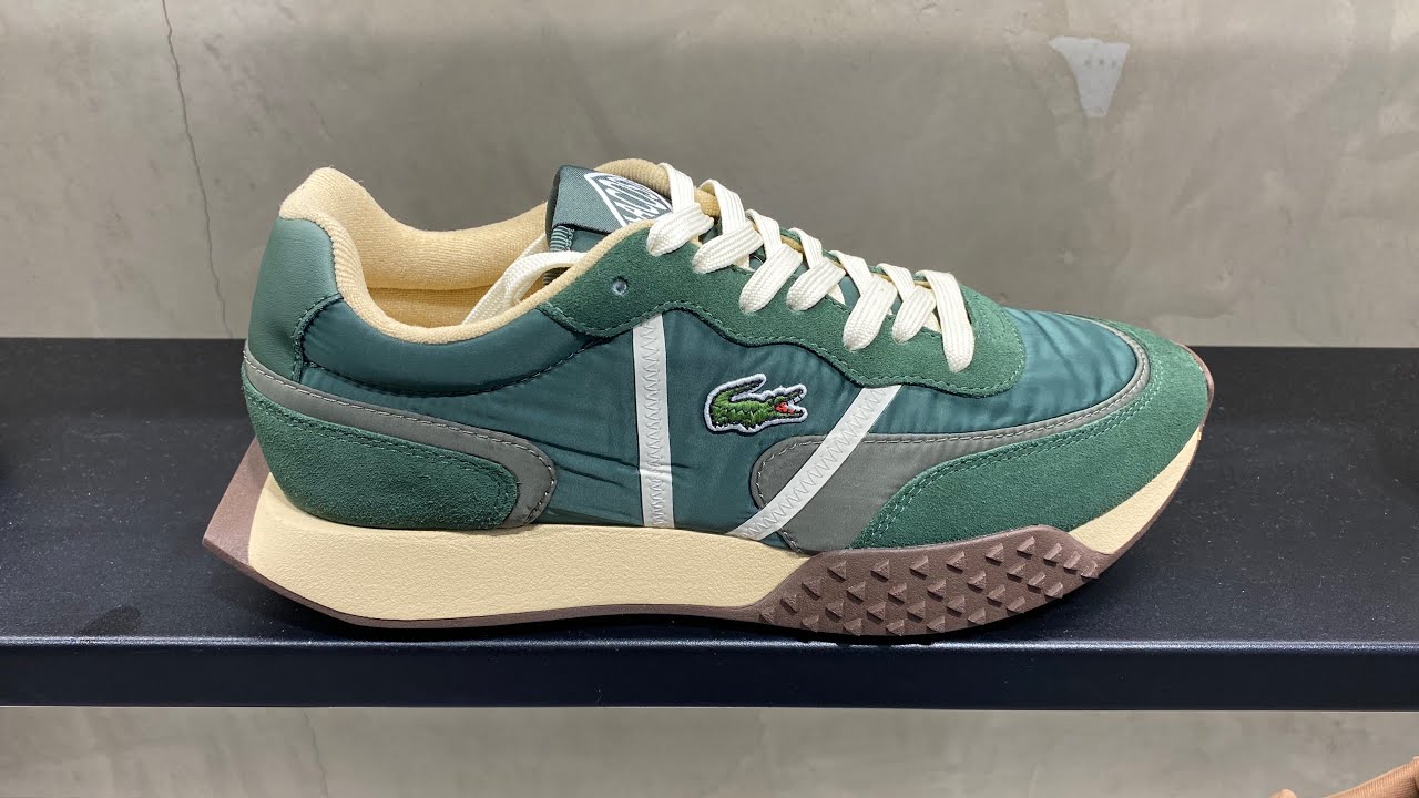 Lacoste Women's L-Spin Deluxe 3.0 Sneakers (Green/Gum) - Style