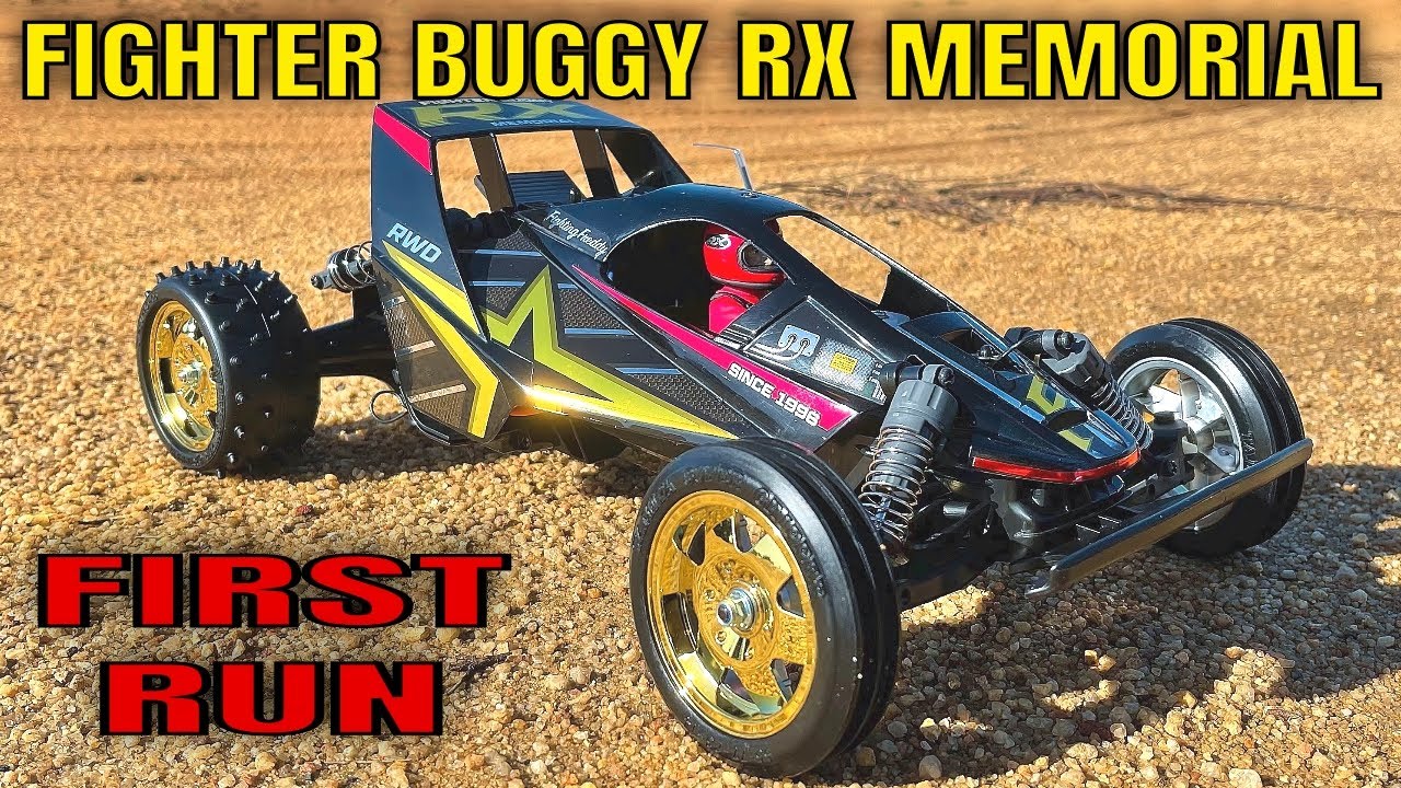 Tamiya Fighter Buggy RX Memorial First Run - BMX Track | Tamiya