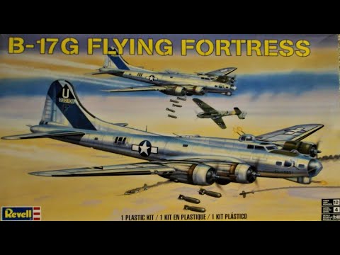 B-17G Flying Fortress 1:48 Revell #85-5600 -Model Kit Build