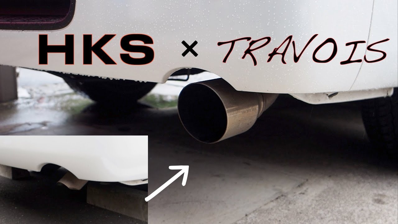 ハイエース]マフラー交換！HKS×TRAVOIS(エッチケーエス×トラヴォイ