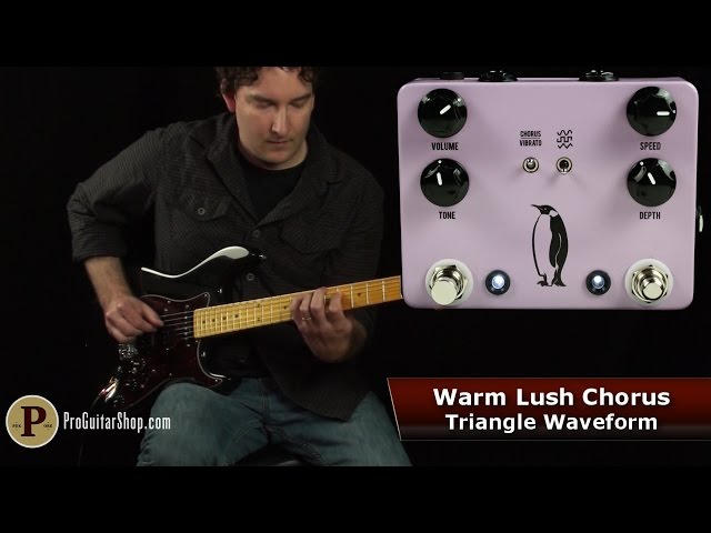 JHS Pedals Emperor Chorus/Vibrato with Tap Tempo - YouTube