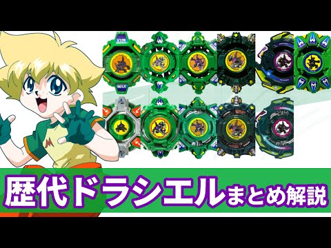 歴代ドラシエルまとめ解説 鉄壁の防御型四聖獣ベイ！！メタルボール