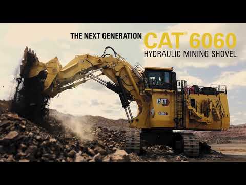 キャタピラー建機CAT6060 Hydraulic Mining Shovel キャタピラー建機
