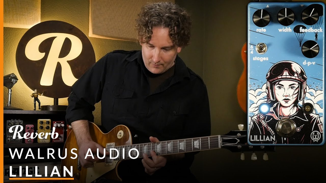 Walrus Audio Lillian 4 or 6 Stage Phaser | Reverb Tone Report Demo