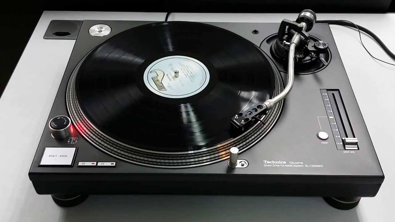 Technics SL-1200 MK5 +ミキサー、BEHRINGERミキサー Technics SL-1200