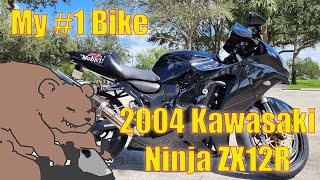 Bear's Garage: The 2004 Kawasaki Ninja ZX12-R - YouTube