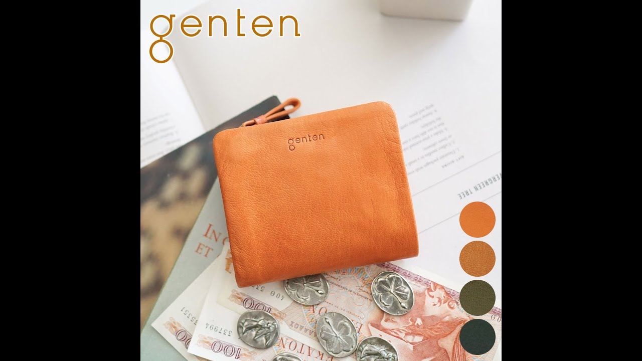 genten（ゲンテン） GOAT BASIC（ゴートベーシック）小銭入れ付き二
