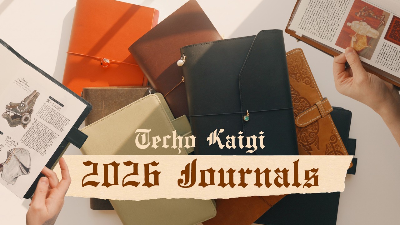Techo Kaigi: My 2026 journaling system - YouTube