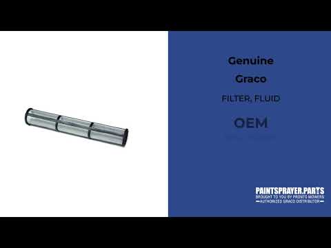 Graco 243984 FILTER, FLUID - Genuine Part