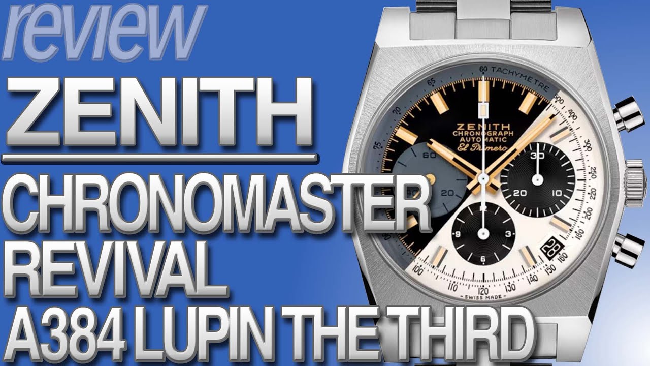 Lupin the Third Collaboration Zenith Chronomaster Lupin Final