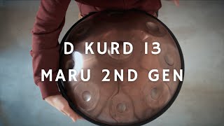 Handpan(ハンドパン )[MARU] D Kurd 13 (Maru 2nd gen Late)