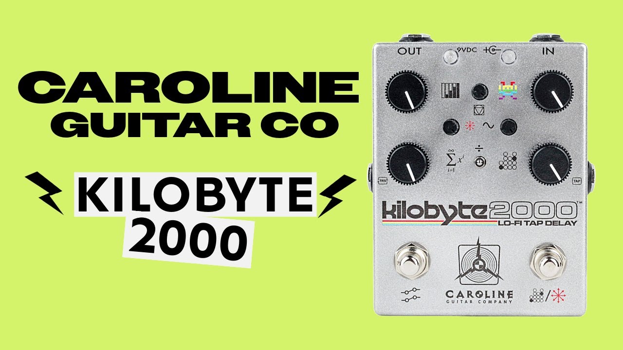 Caroline Kilobyte 2000 // Lo-Fi Tap Delay - YouTube
