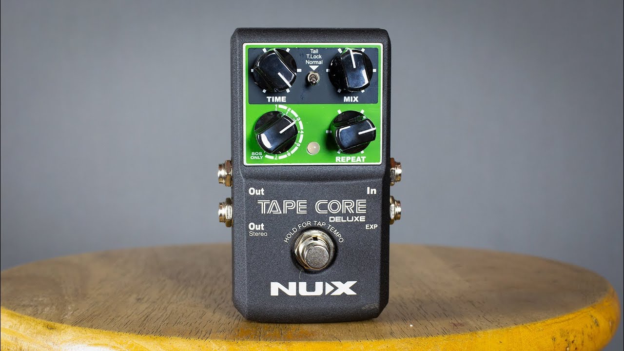 NUX Tape Core Deluxe = Cool Delay Pedal! - YouTube