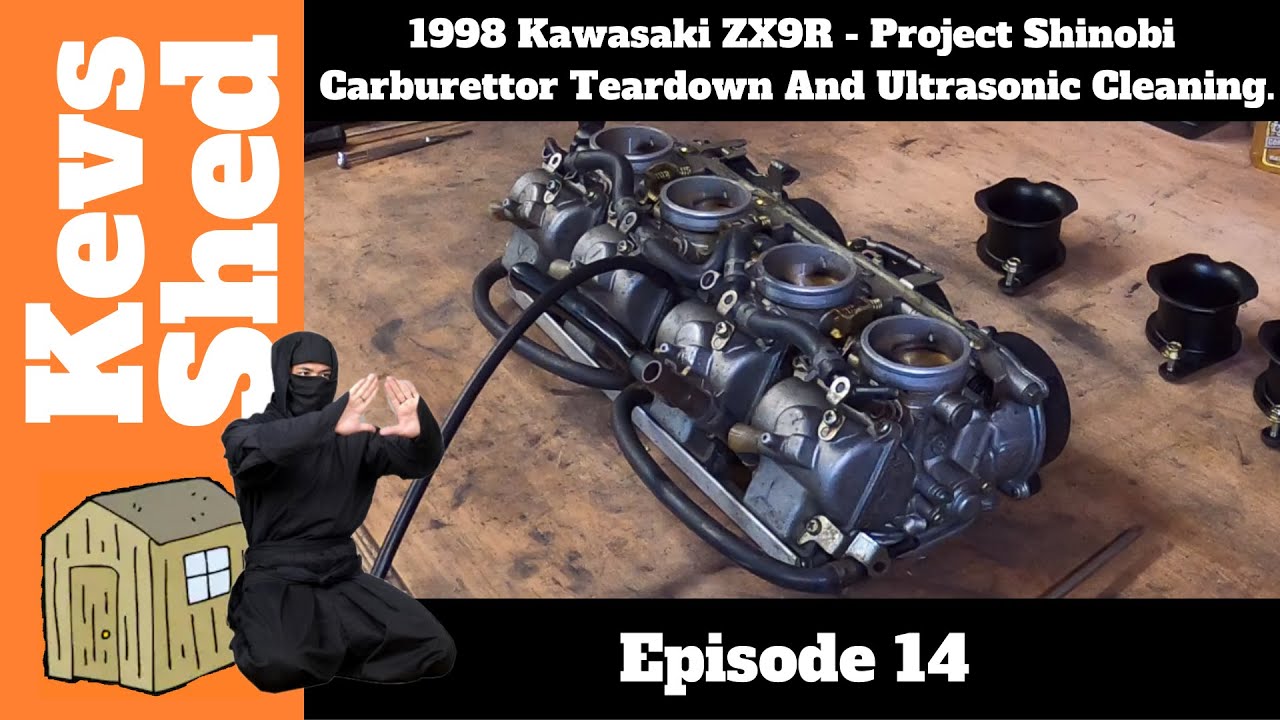 1998 Kawasaki ZX9R - Project Shinobi, Episode 14 - Carburettor
