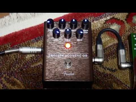 fender smolder acoustic overdriveを試してみました - YouTube