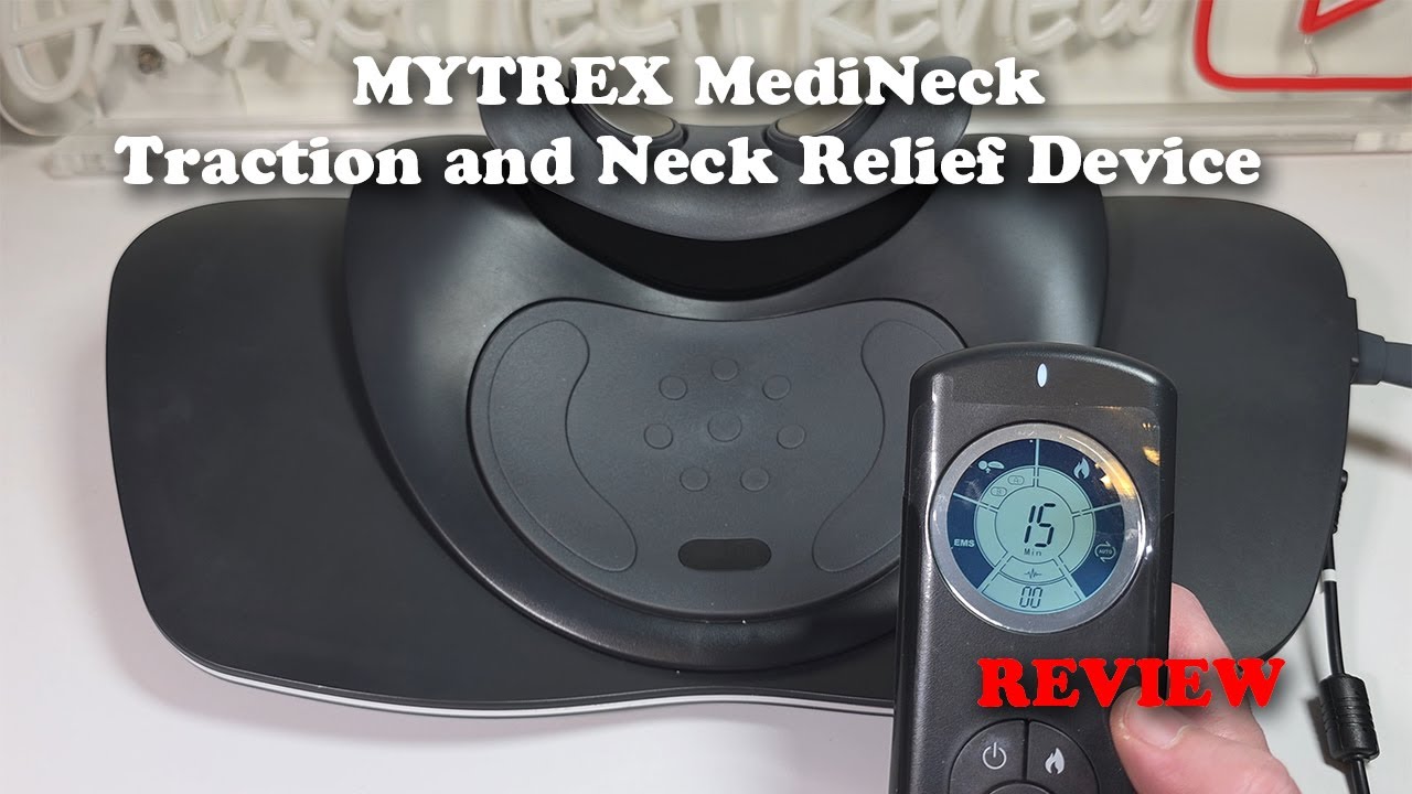 MYTREX MediNeck Traction and Neck Relief Device REVIEW - YouTube