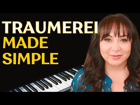 Schumann Traumerei Simplified Piano (Kinderszenen, Op. 15, No. 7