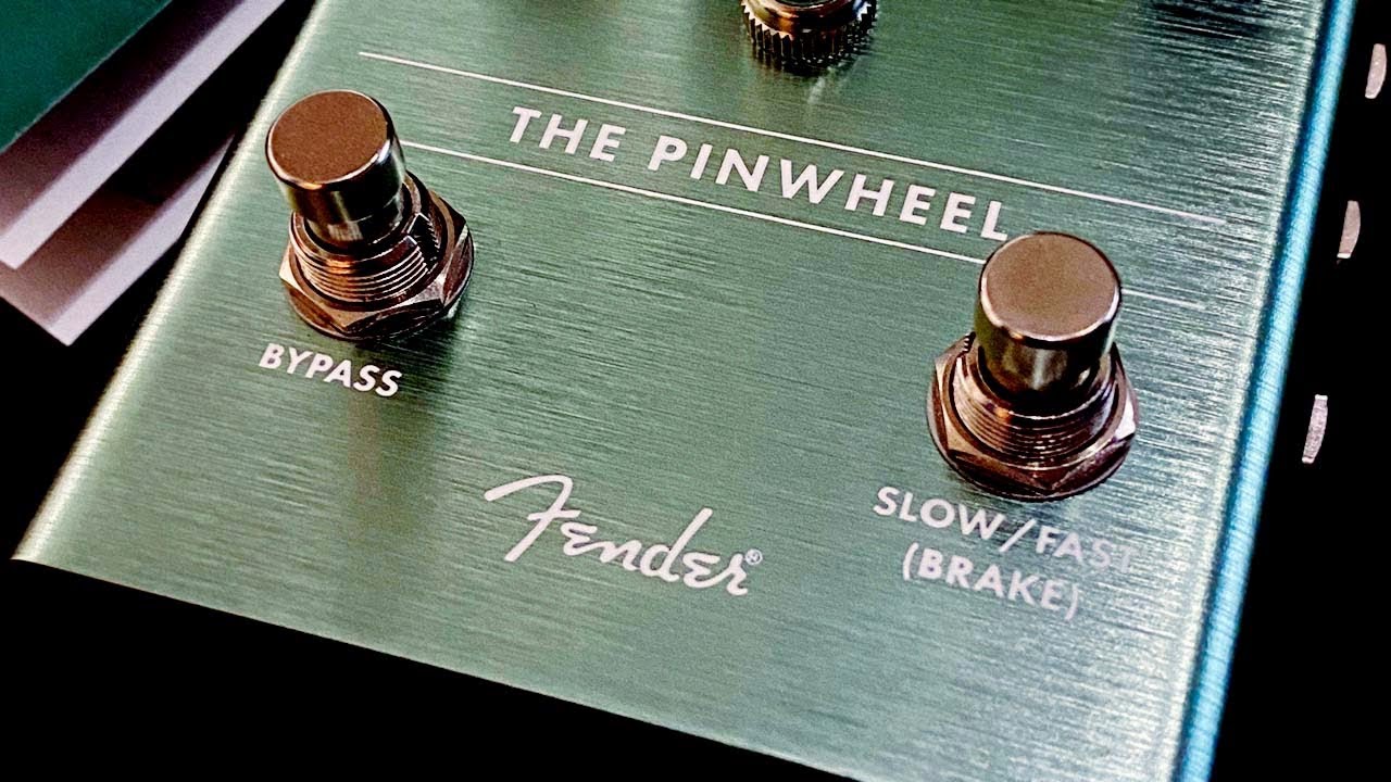 Fender: The Pinwheel Rotary Speaker Emulator - YouTube