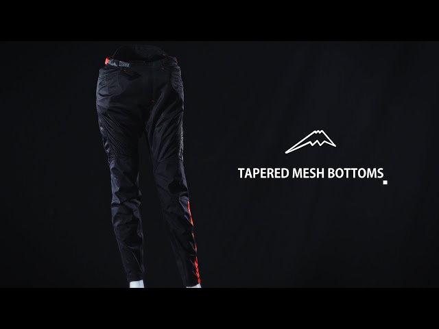 テーパードメッシュボトムス ｜TAPERED MESH BOTTOMS - YouTube