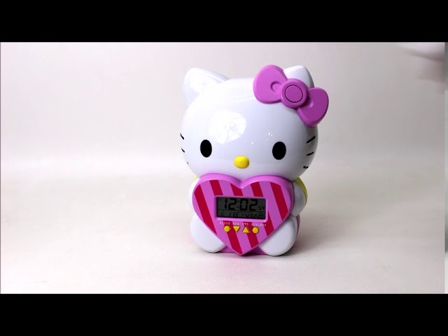 セイコー ハローキティ おしゃべり 目覚まし時計 JF375A SEIKO Hello