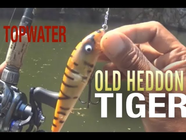 ヘドンルアー オールド タイガー|トップウォーター へドンルアー バス