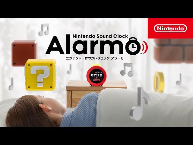 ニンテンドーサウンドクロック Alarmo 紹介映像 - YouTube